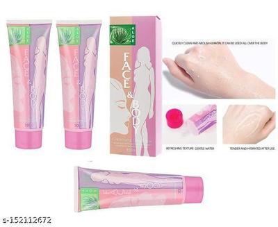 Skin Brightening And Cleansing Scrub Gel