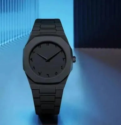Black Arabic Aura Watch