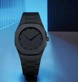 Black Arabic Aura Watch